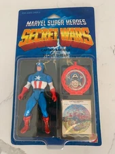 1984 Mattel Marvel Secret Wars MOC CAPTAIN AMERICA SEALED
