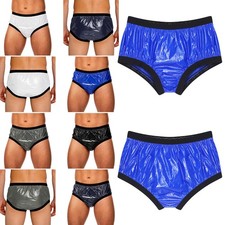 US Men Reusable Woman Briefs Elastic Incontinence Pants Cover Up Shorts Nursing