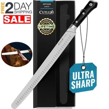 Cuchillo De Acero Aleman Para Cortar Filetear Carne 14 Pulgadas De Profesional