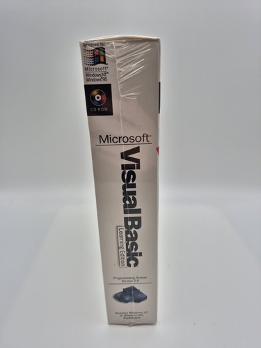 Microsoft Visual Basic Learning Edition Version 5.0 Brand New Sealed - Picture 3 of 7