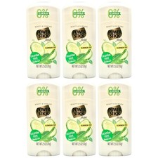 Power Stick For Her Cucumber Mint Aluminum-Free Deodorant, 2.5oz. Pack of 6 