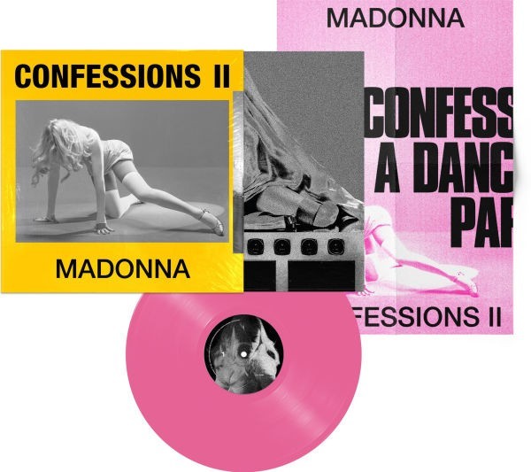Madonna - Confessions II Limited Exclusive Hot Pink Color Vinyl LP
