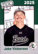 2025 Shelton State Buccaneers Juco Cards #35 Jake Vickerson Coach Baseball Card