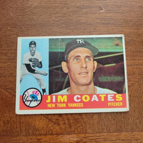 Jim Coates #51 1960 Topps card