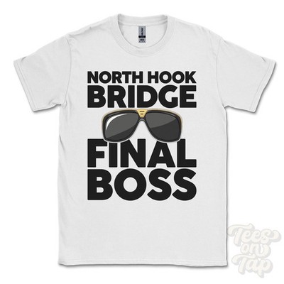 NORTH HOOK BRIDGE FINAL BOSS T-SHIRT lustig Weihnachtsgeschenk Terrington Saint John