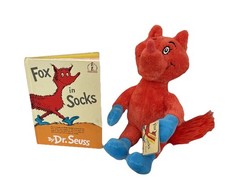 Kohls Cares Book  Plush Dr. Seuss Fox In Socks Plush 16  Fox In Socks Book New