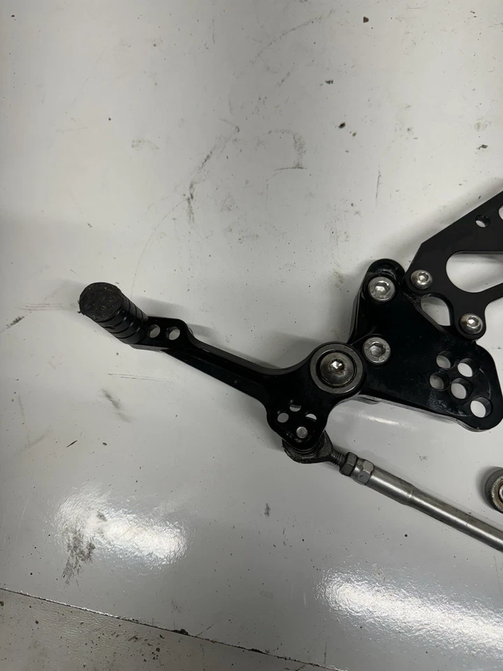 2008-13 DUCATI 848 1098 1198 RIGHT SIDE REARSET MASTER BRAKE FOOT REST PEG OEM - Image 4 of 4