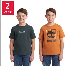 NWT Timberland Boys 2-Pack Youth T-Shirts