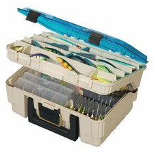 Plano Compartment Box with Adjustable compartments, Plastic, 6.13" H x 10-1/4 in