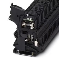 Phoenix Contact Ut 4-HESI (5X20) Sicherungsklemme Schwarz (3046032), 6,2 Mm