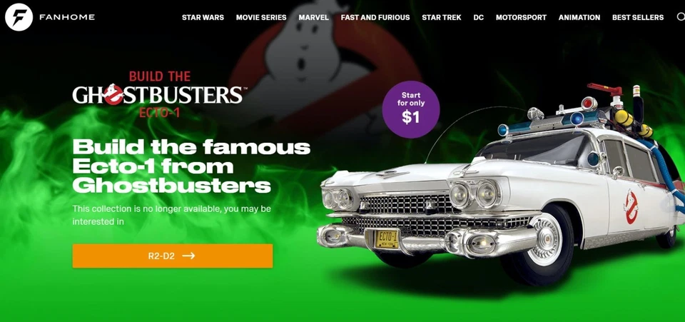 Eaglemoss Fanhome Ghostbusters Ecto-1 - ALL STAGES / READ DESCRIPTION - Image 2 of 2