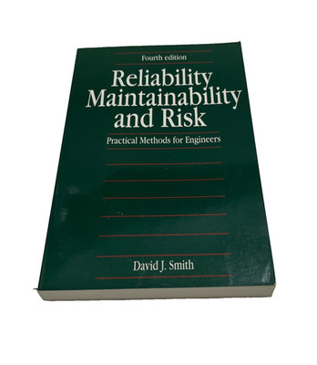 DAVID J SMITH Reliability Maintainability Risk Engineers Paperback 4th Edition