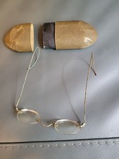 Vintage Antique Eyeglasses in a case 1938 year
