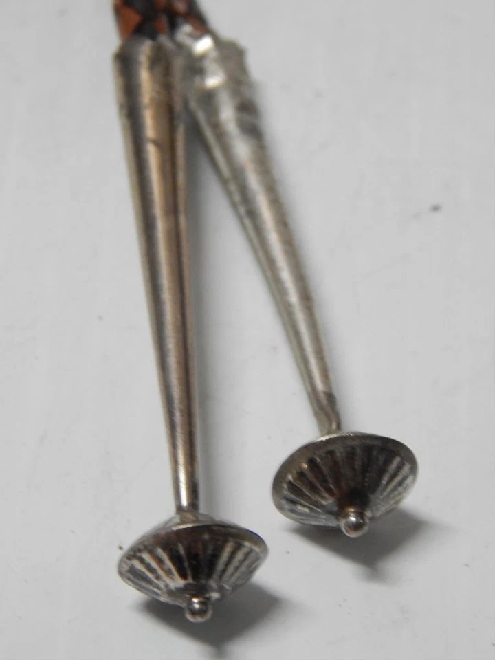 BOLO NAVAJO INDIO FRED HARVEY PLATA ESTERLINA DE COLECCIÓN - ¡REGALO COMO NUEVO! Foto 3 de 4