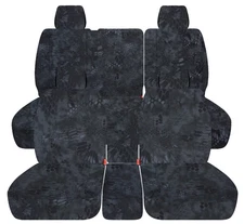 front+back Truck car seat covers camo charcoal fits Dodge Ram 1500-3500 2003-05