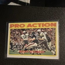 Topps 1972 Pro Action Roger Staubach #122 Dallas Cowboys Football Card