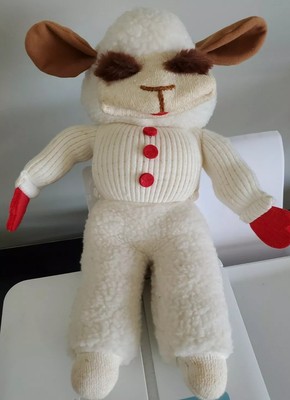Lamb Chop Vintage Plush Lamb Hand Puppet 15” Tall 1986 Sherry