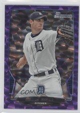 2013 Bowman Purple Ice 9/10 Doug Fister #75 1p5