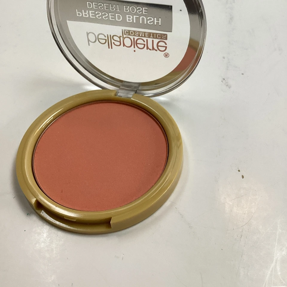 Rubor mineral compacto prensado Bellapierre raro - Desert Rose .28 OZ Foto 3 de 4