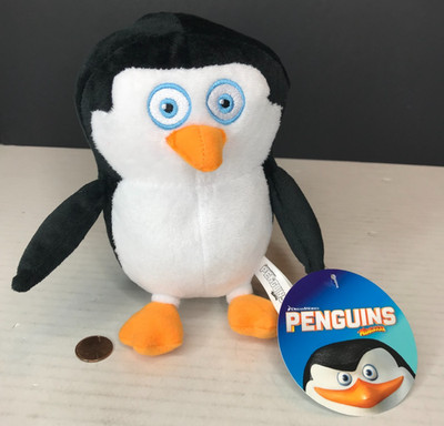 Dreamworks Penguins of Madagascar Plush 9'' New With Tag