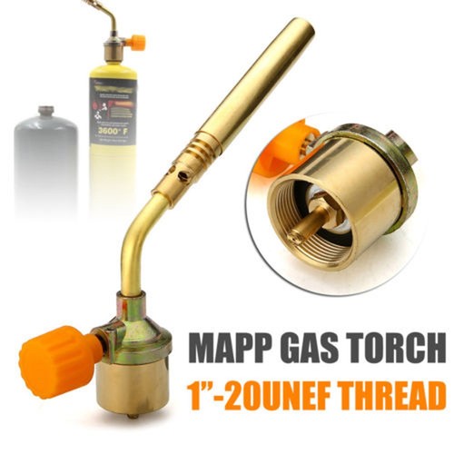 safe Gas Torch welding torch Turbo Torch 168 g/h Brass + Zinc Alloy 1pc new hot - Picture 3 of 12