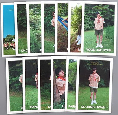 TREASURE Hologram Photocard 13pc Set Summer Camp Kit Japan