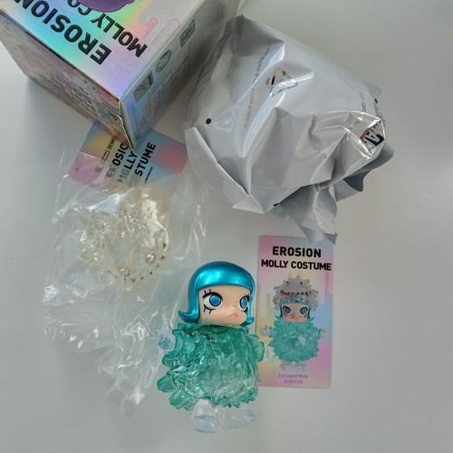 Pop Mart Instinctoy: Ice Liquid Erosion Molly Vinyl Art Figure kennyswork kaiju - Picture 3 of 9