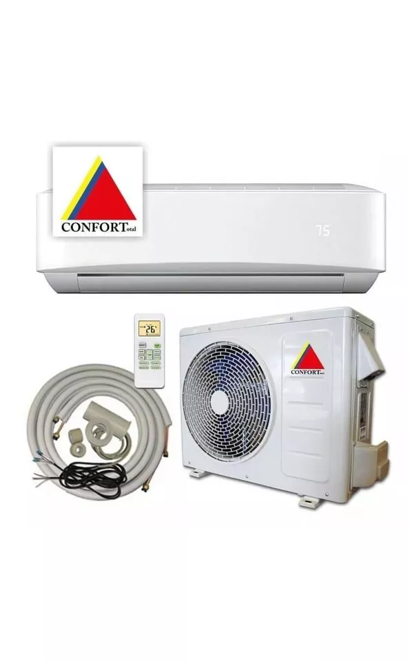 18,000 BTU Ductless Air Conditioner Heat Pump Mini Split 220V 1.5 Ton W/KIT,WiFi - Image 2 of 4