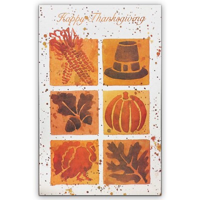 Nice THANKSGIVING Card, You Are Thought of With Love by PS Greetings +Envelope