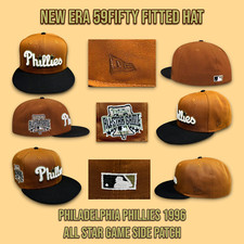 New Era PHILADELPHIA PHILLIES 59FIFTY Fitted Hat 1996 All Star Game Patch 7 3/8