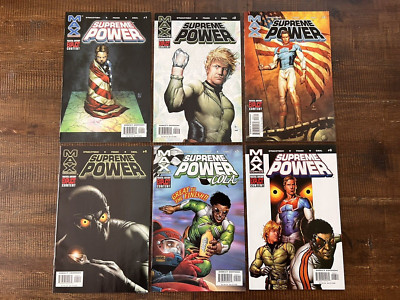 Max Comics Supreme Power Explicit Content Comic Book Lot of 6