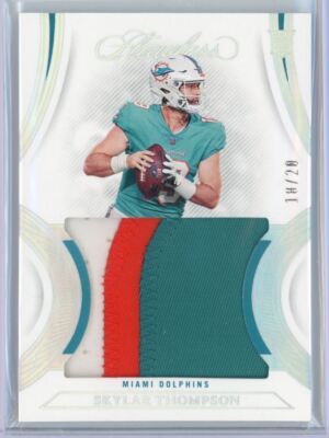 2022 PANINI FLAWLESS SKYLAR THOMPSON /20 #RP-ST 3 COLOR JUMBO PATCH