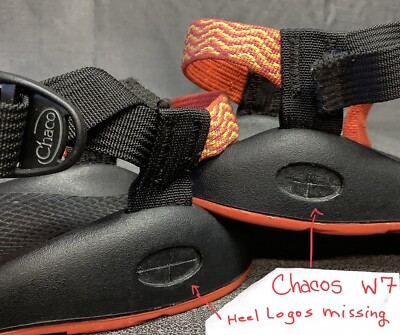 CHACO ZX/2 YAMPA VIBRAM Orange Hiking River Water Sandal J104018