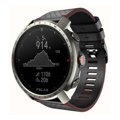 Polar Grit X Pro Titan Premium Outdoor Multisport Watch, Open Box
