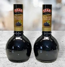 2 Star Balsamic Vinegar 12.oz Bottle Authentic Mediterranean