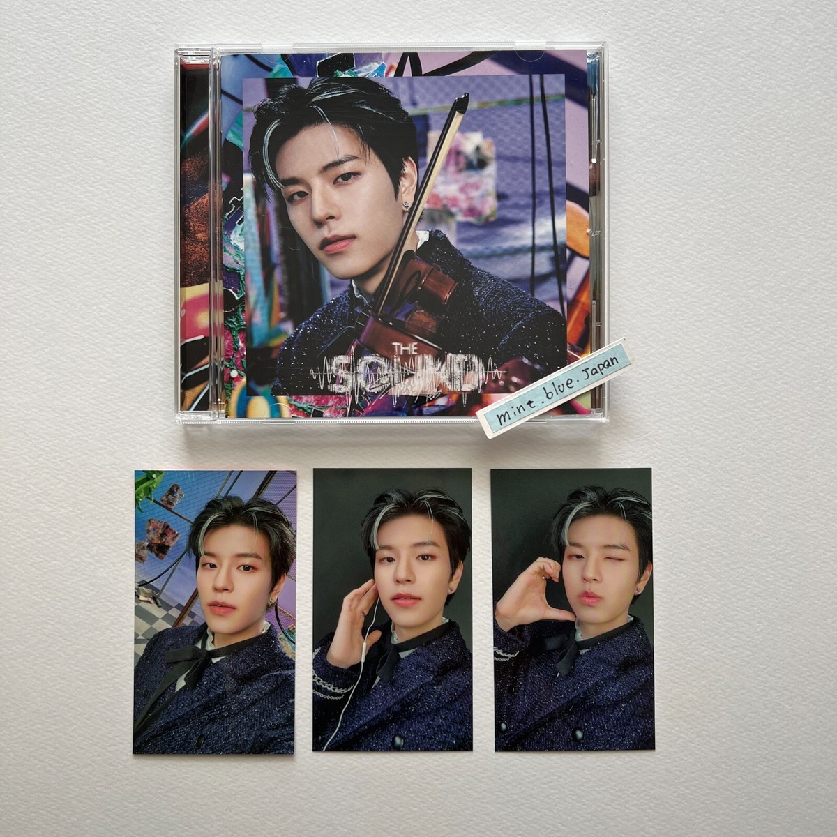 STRAY KIDS Seungmin THE SOUND Complete set solo CD + 3 photo
