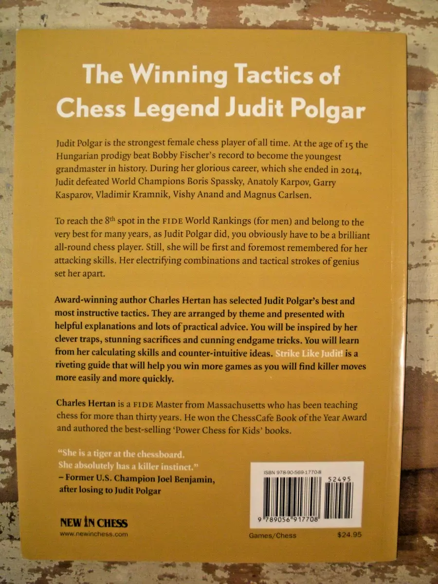 Judit Polgar, the chess prodigy who beat men at their own game