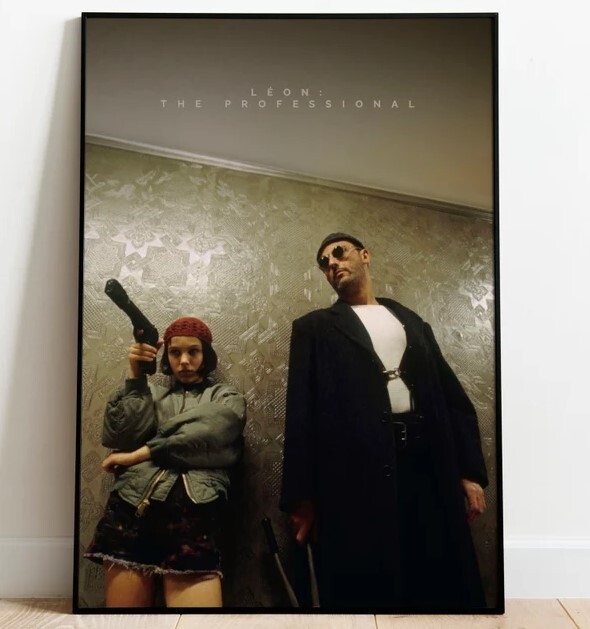 Leon The Professional Movie Poster - Classic Film Art