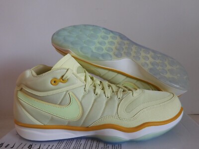 NIKE AIR ZOOM G.T. GT HUSTLE 2 LUMINOUS GREEN-BARELY VOLT SZ 14 [DJ9405-302]