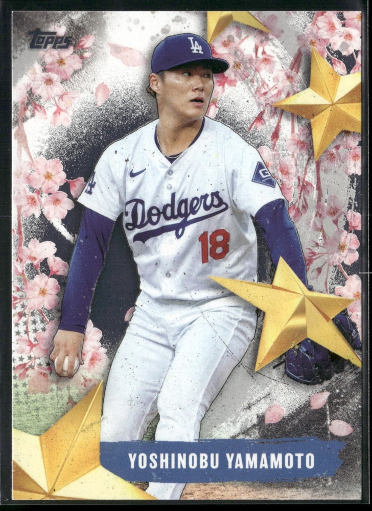 2025 Topps Tokyo Series Stars Of Japan SOJ-2 Yoshinobu Yamamoto Baseball Card