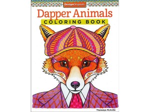 Download DESIGN ORIGINALS DOR5493 DAPPER ANIMALS COLORING BK | eBay