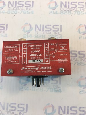 BANNER B5 PHOTOELECTRIC AMPLIFIER / LOGIC MODULE | eBay