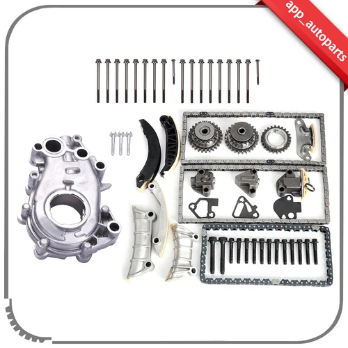 Timing Chain Kit Oil Pump Bolts For 04-07 Cadillac Saturn 2.8L 3.6L DOHC N36A