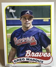 Maddux/Smoltz Double Headers 2023 Topps Archives 1989 #89DH-24 Atlanta Braves