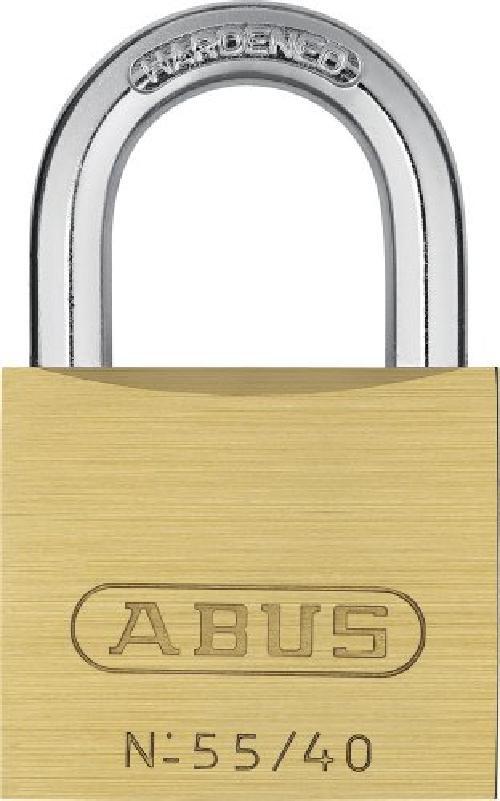 Abus 55 40 40mm Brass Padlock Keyed Alike 5401