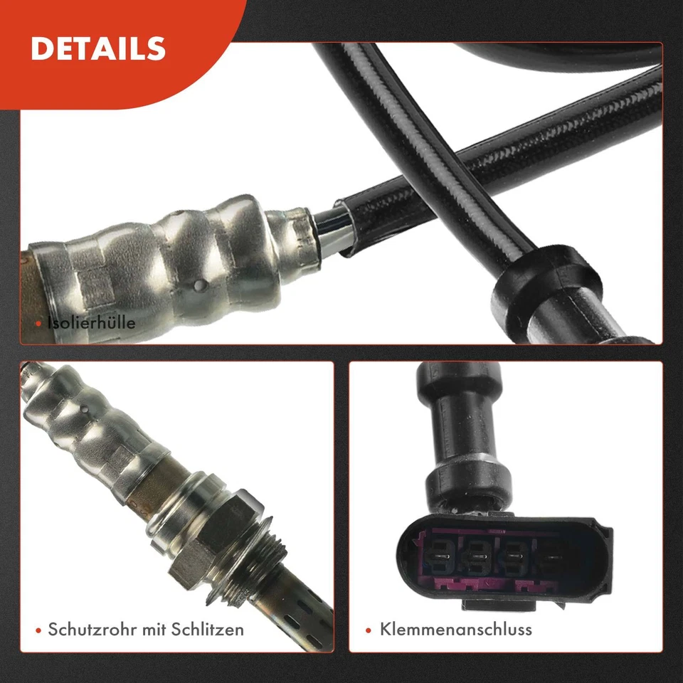 Lambdasonde Regelsonde vor Katalysator für VW Passat 3B2 Variant 3B5 2.0L 2000 - Imagen 2 de 4