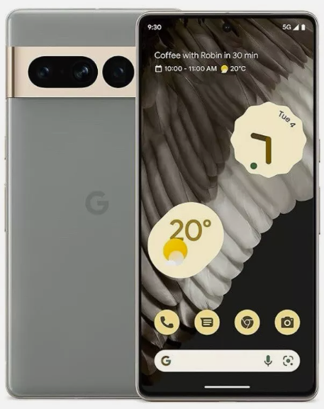 Google Pixel 7 Pro - 128GB - Hazel (Unlocked) Smartphone - UK