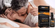 ManSure Grow Long Massage Oil For Men's Bigger Size & Better Performance (30ml)