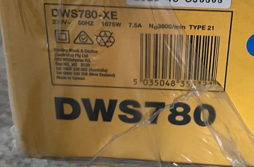DEWALT Sliding Compound Mitre Saw DWS780-XE - UNOPENED - NEVER USED - Picture 4 of 4