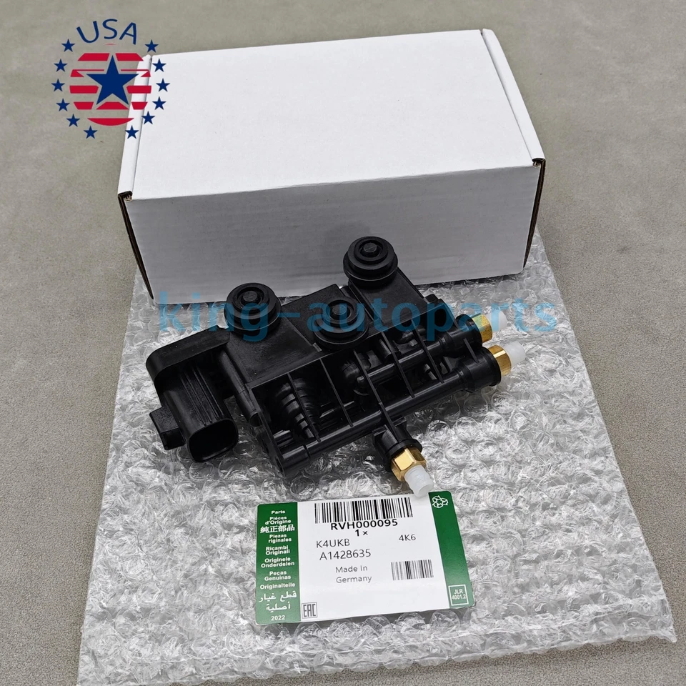 OEM OEM Front Air Suspension Valve Block For Land Rover LR3 LR4 Range Sport USA Foto 4 de 4